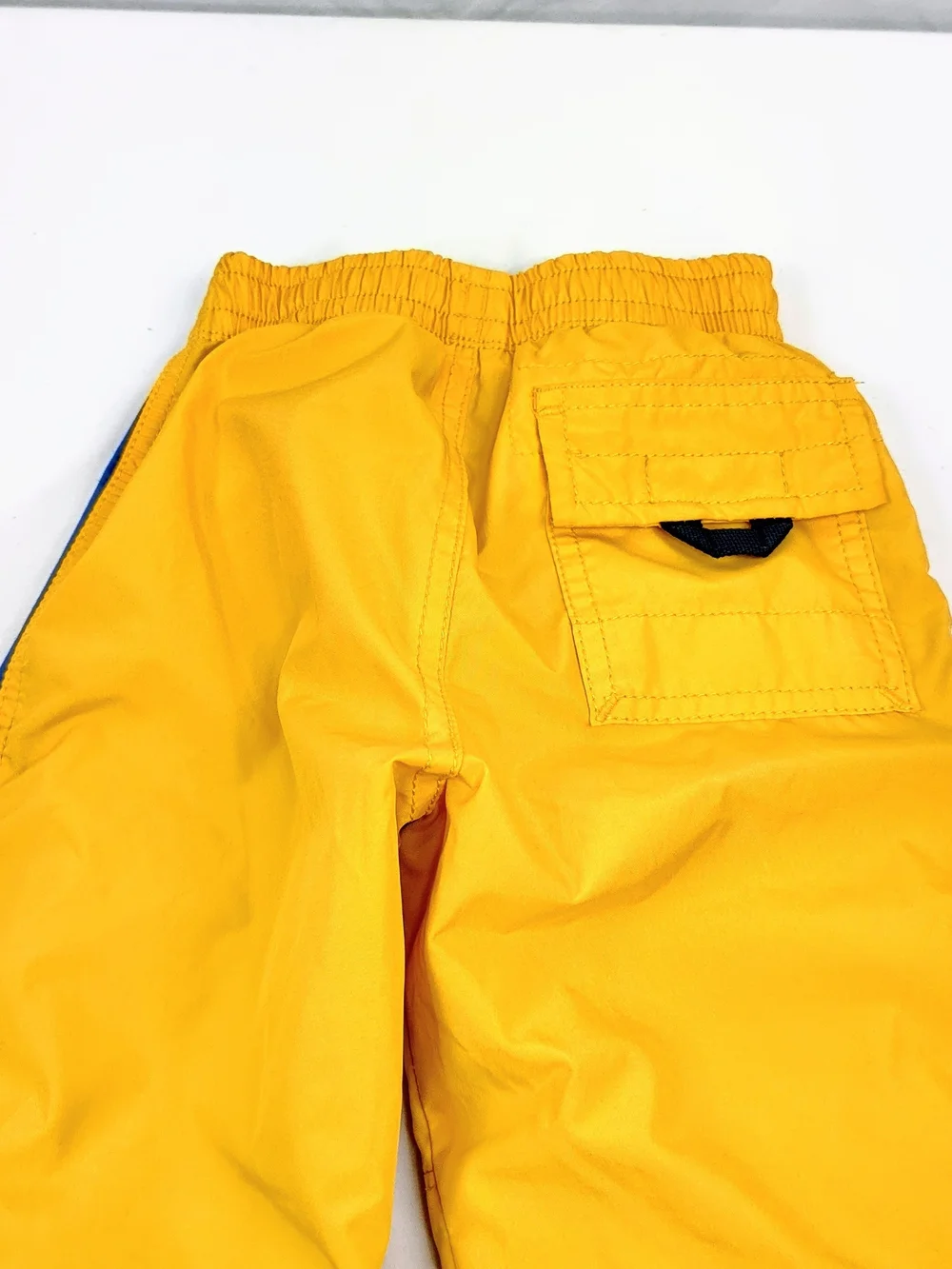 Baby GAP Toddler Boy's Y2K 'Captain' Yellow Athletic Track Pants